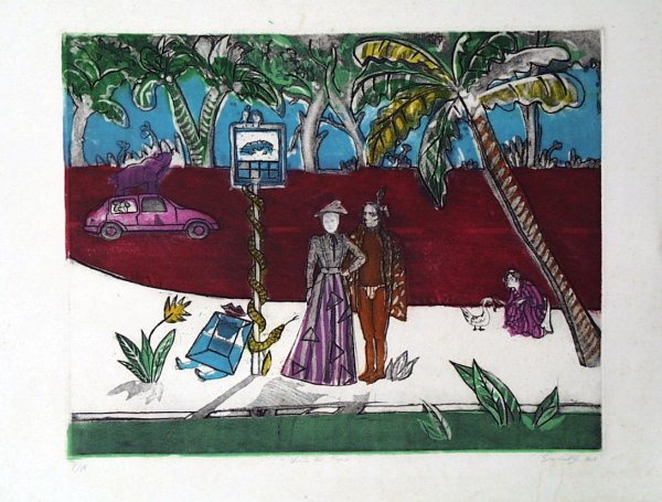 print by Sandra Ramos